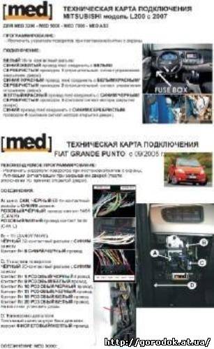 Med 3200 схема подключения